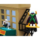 JADA TOYS MARVEL SPIDER-MAN NANO SCENE DAILY BUGLE SET DIORAMA 10X MINI METAL FIGURES