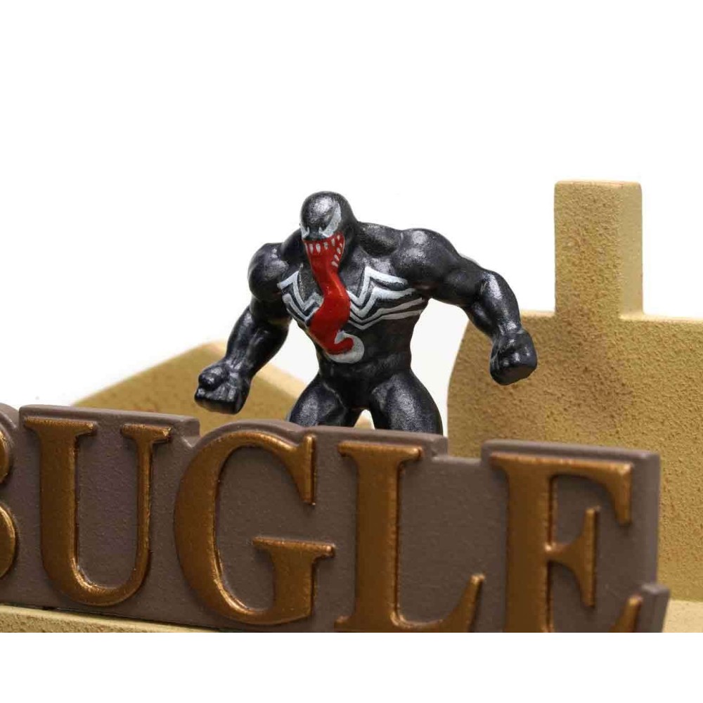 JADA TOYS MARVEL SPIDER-MAN NANO SCENE DAILY BUGLE SET DIORAMA 10X MINI METAL FIGURES