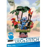 BEAST KINGDOM D-STAGE LILO AND STITCH DS-004 HAWAII STATUA FIGURE DIORAMA