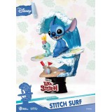 D-STAGE LILO AND STITCH DS-030 STITCH SURF STATUA FIGURE DIORAMA BEAST KINGDOM