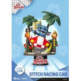 D-STAGE LILO AND STITCH DS-108 STITCH RACING CAR STATUA FIGURE DIORAMA BEAST KINGDOM