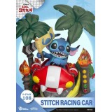 D-STAGE LILO AND STITCH DS-108 STITCH RACING CAR STATUA FIGURE DIORAMA BEAST KINGDOM