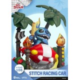 BEAST KINGDOM D-STAGE LILO AND STITCH DS-108 STITCH RACING CAR STATUE FIGURE DIORAMA