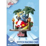 BEAST KINGDOM D-STAGE LILO AND STITCH DS-108 STITCH RACING CAR STATUE FIGURE DIORAMA
