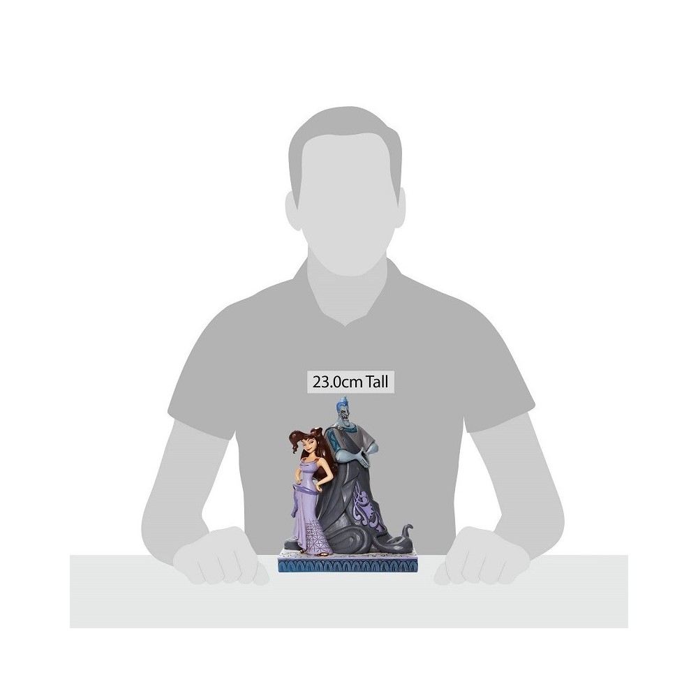 HERCULES MEG E HADES STATUA FIGURE ENESCO