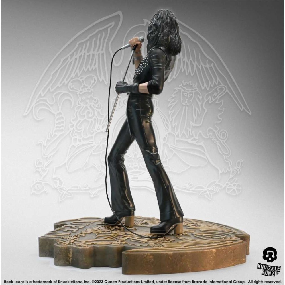 ROCK ICONZ QUEEN FREDDIE MERCURY SHEER HEART ATTACK STATUA FIGURE KNUCKLEBONZ