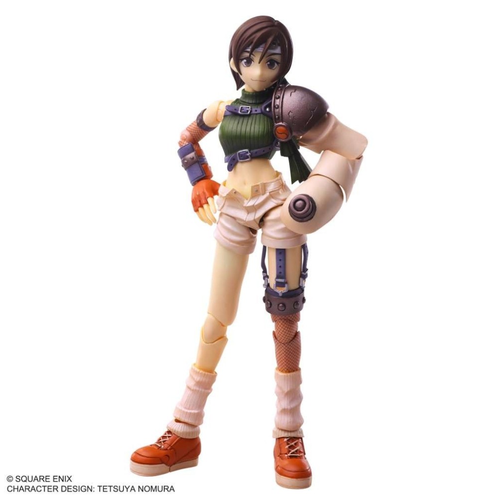 SQUARE ENIX FINAL FANTASY 7 YUFFIE KISARAGI BRING ARTS ACTION FIGURE