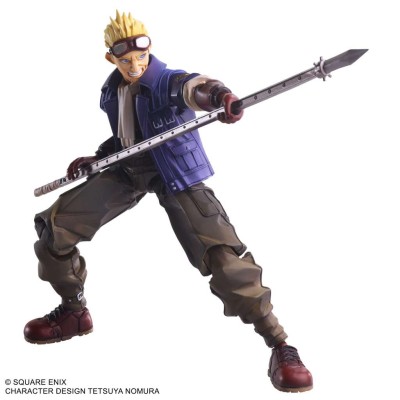 SQUARE ENIX FINAL FANTASY 7 CID HIGHWIND BRING ARTS ACTION FIGURE