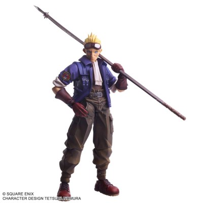 SQUARE ENIX FINAL FANTASY 7 CID HIGHWIND BRING ARTS ACTION FIGURE