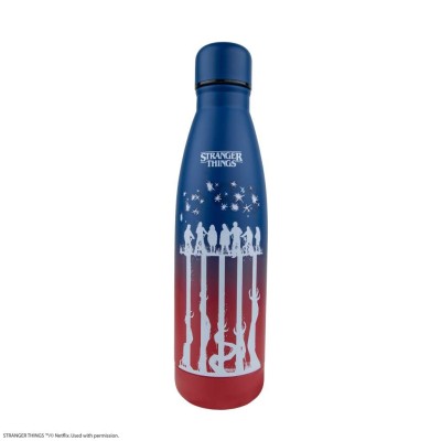 CINEREPLICAS STRANGER THINGS UPSIDE DOWN METAL WATER BOTTLE