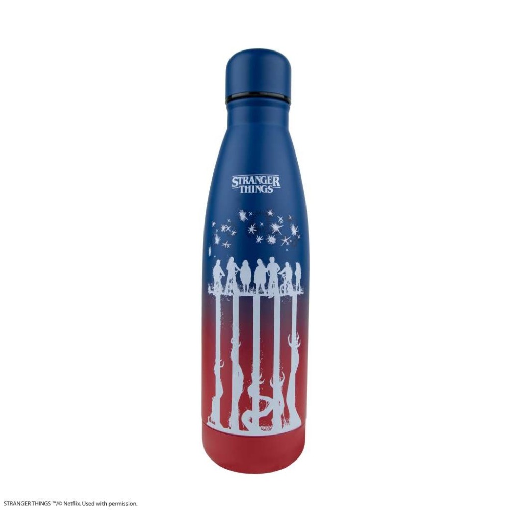 CINEREPLICAS STRANGER THINGS UPSIDE DOWN METAL WATER BOTTLE