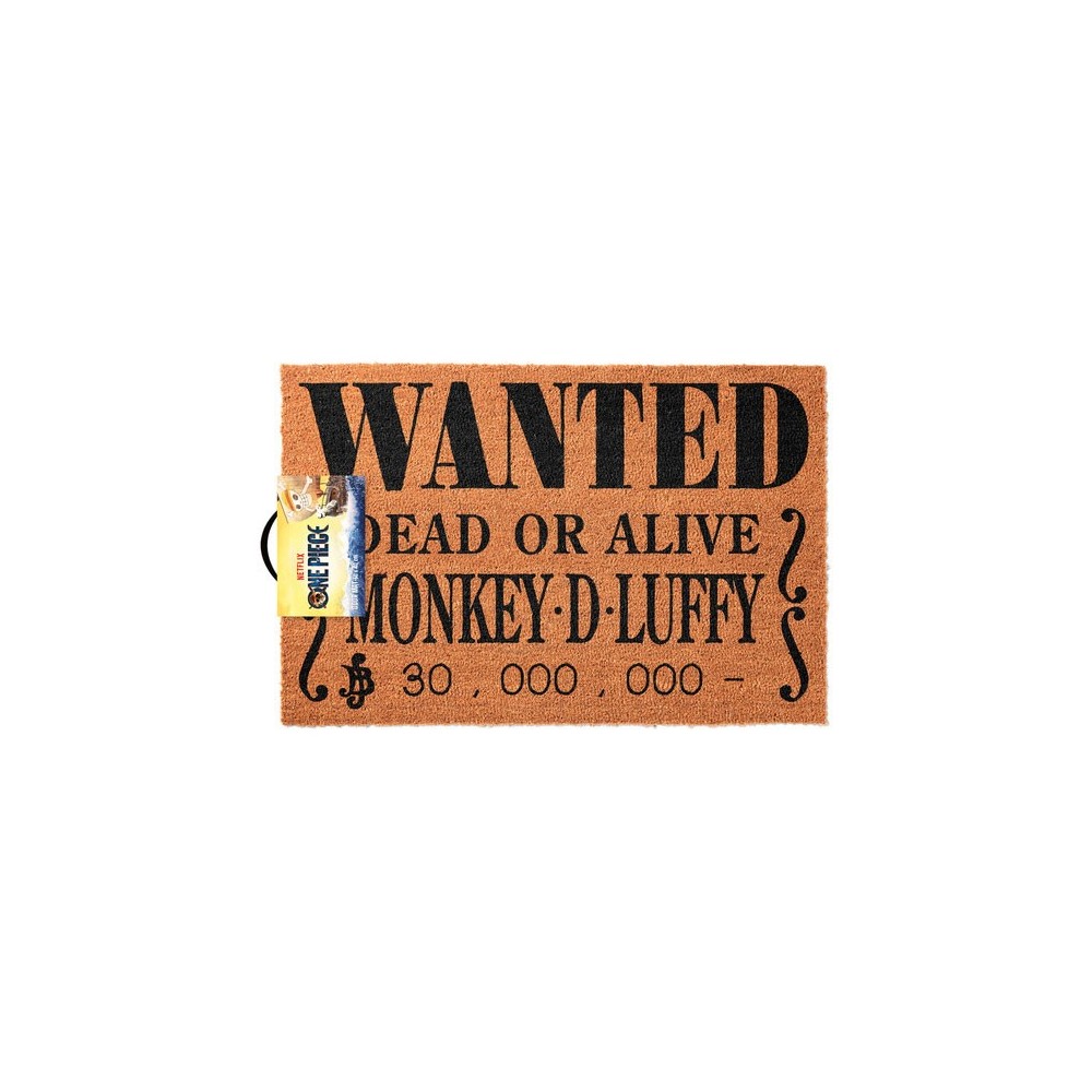 GRUPO ERIK ONE PIECE WANTED LUFFY DOORMAT 40X60CM