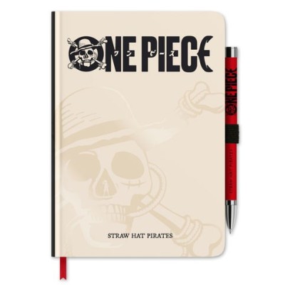 GRUPO ERIK ONE PIECE NETFLIX A5 AGENDA NOTEBOOK AND PROJECTOR PEN