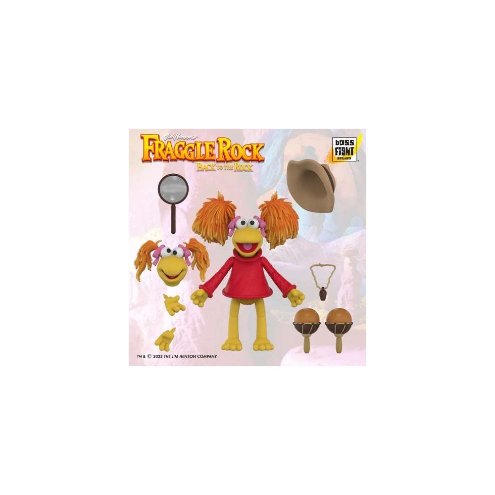 FRAGGLE ROCK RED ACTION FIGURE BOSS FIGHT STUDIO