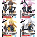 30MS OPTION HAIR STYLE PARTS SET 4 PER MODEL KIT BANDAI