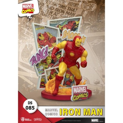 D-STAGE MARVEL COMICS IRON MAN STATUA FIGURE DIORAMA BEAST KINGDOM