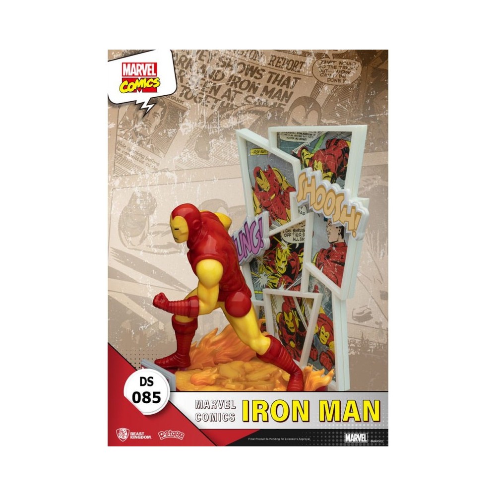 D-STAGE MARVEL COMICS IRON MAN STATUA FIGURE DIORAMA BEAST KINGDOM
