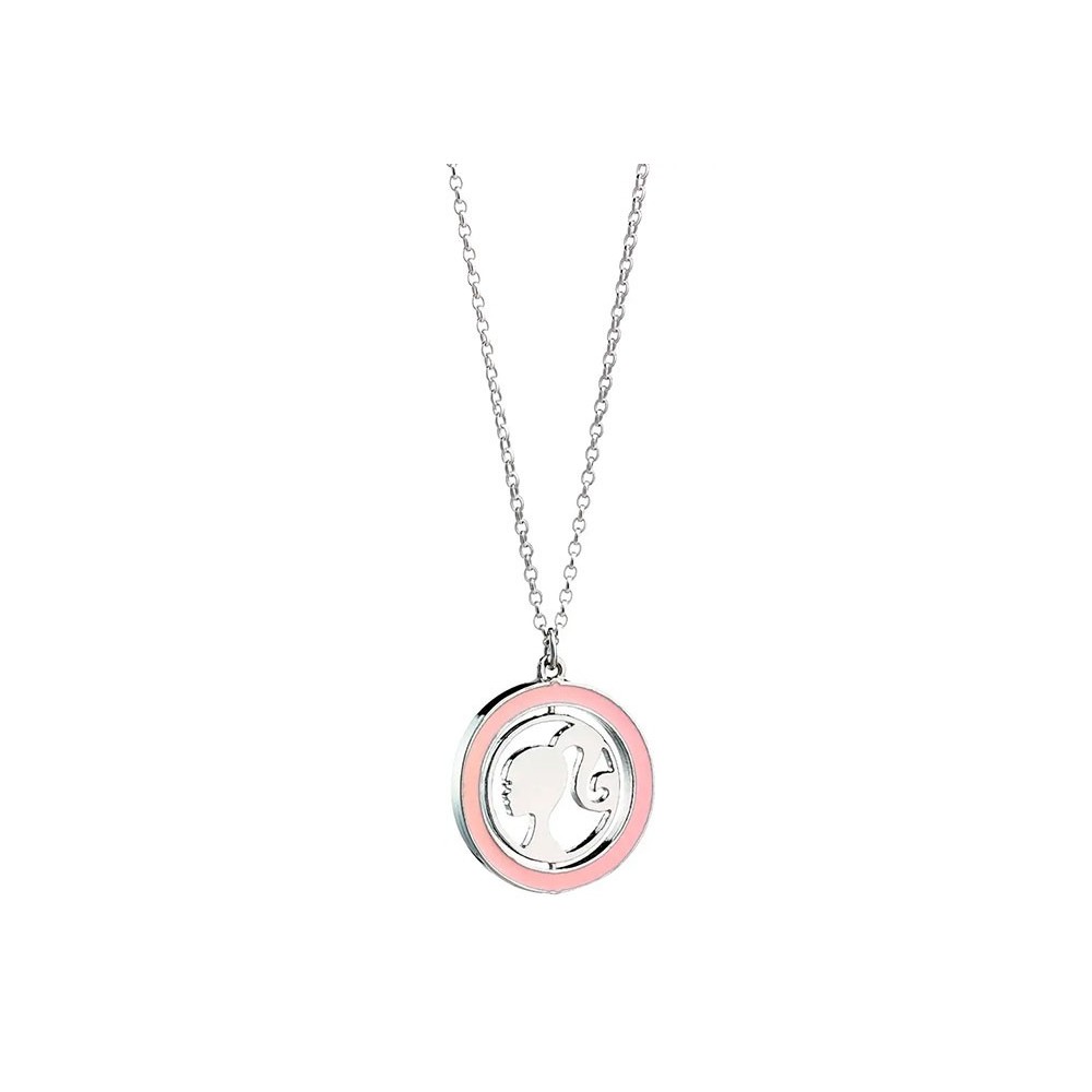 CARAT BARBIE SILHOUETTE SPINNING NECKLACE
