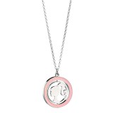 CARAT BARBIE SILHOUETTE SPINNING NECKLACE
