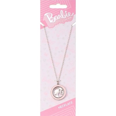 CARAT BARBIE SILHOUETTE SPINNING NECKLACE