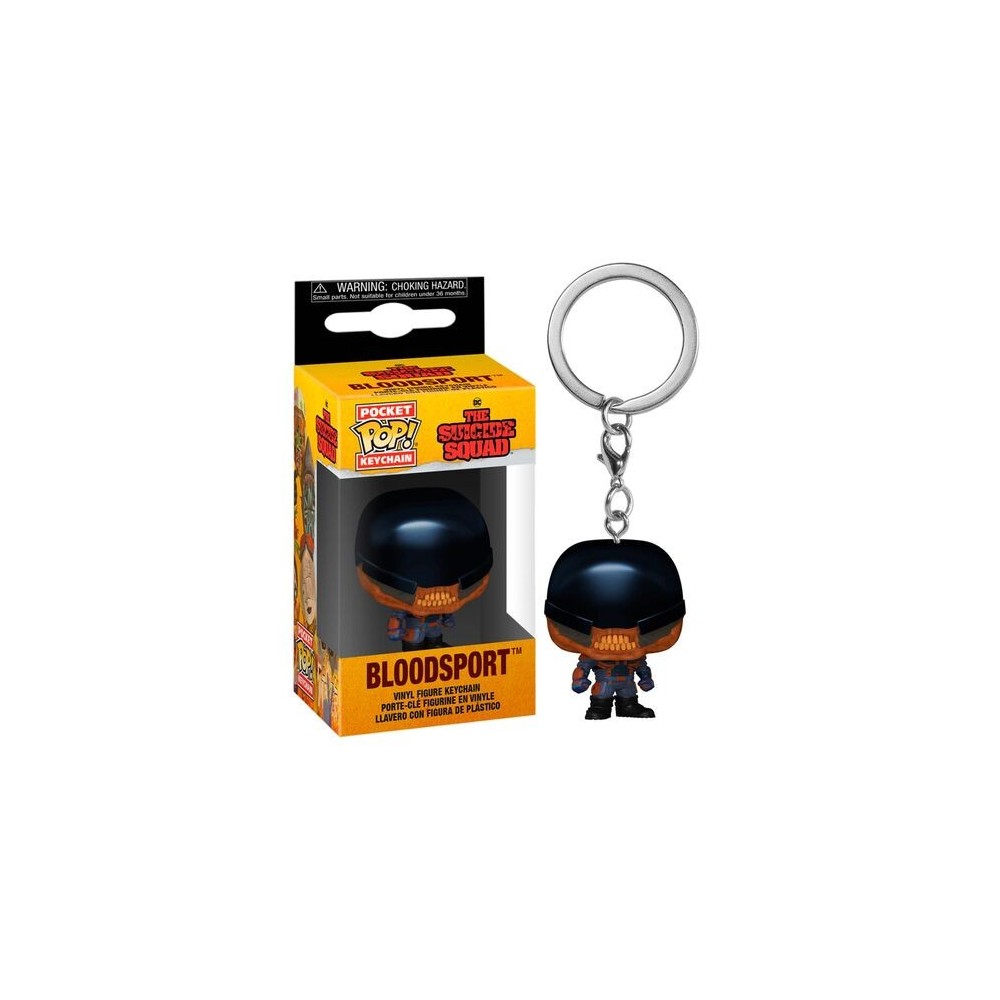 DC THE SUICIDE SQUAD POCKET POP! BLOODSPORT PORTACHIAVI FUNKO