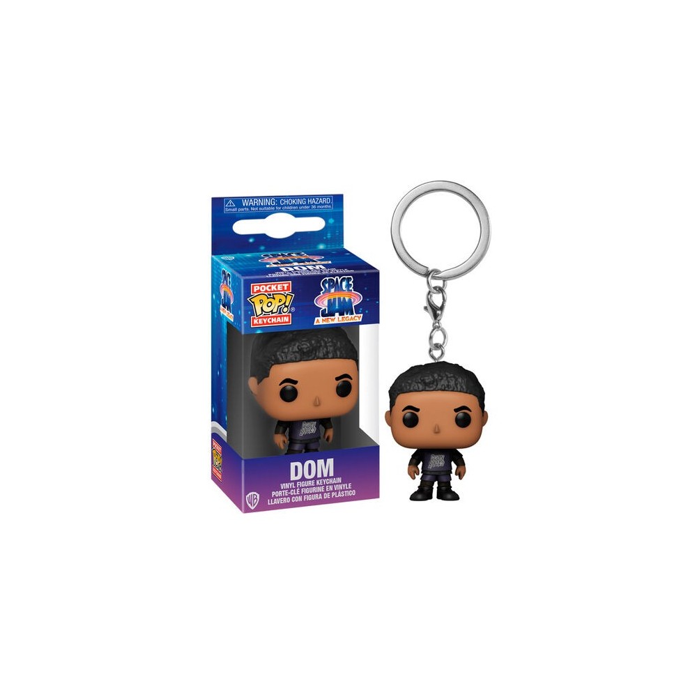 FUNKO SPACE JAM A NEW LEGACY POCKET POP! DOM KEYCHAIN