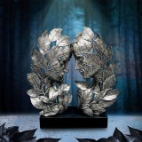 NATURAL EMOTION LOVE SILVER STATUA FIGURE NEMESIS NOW