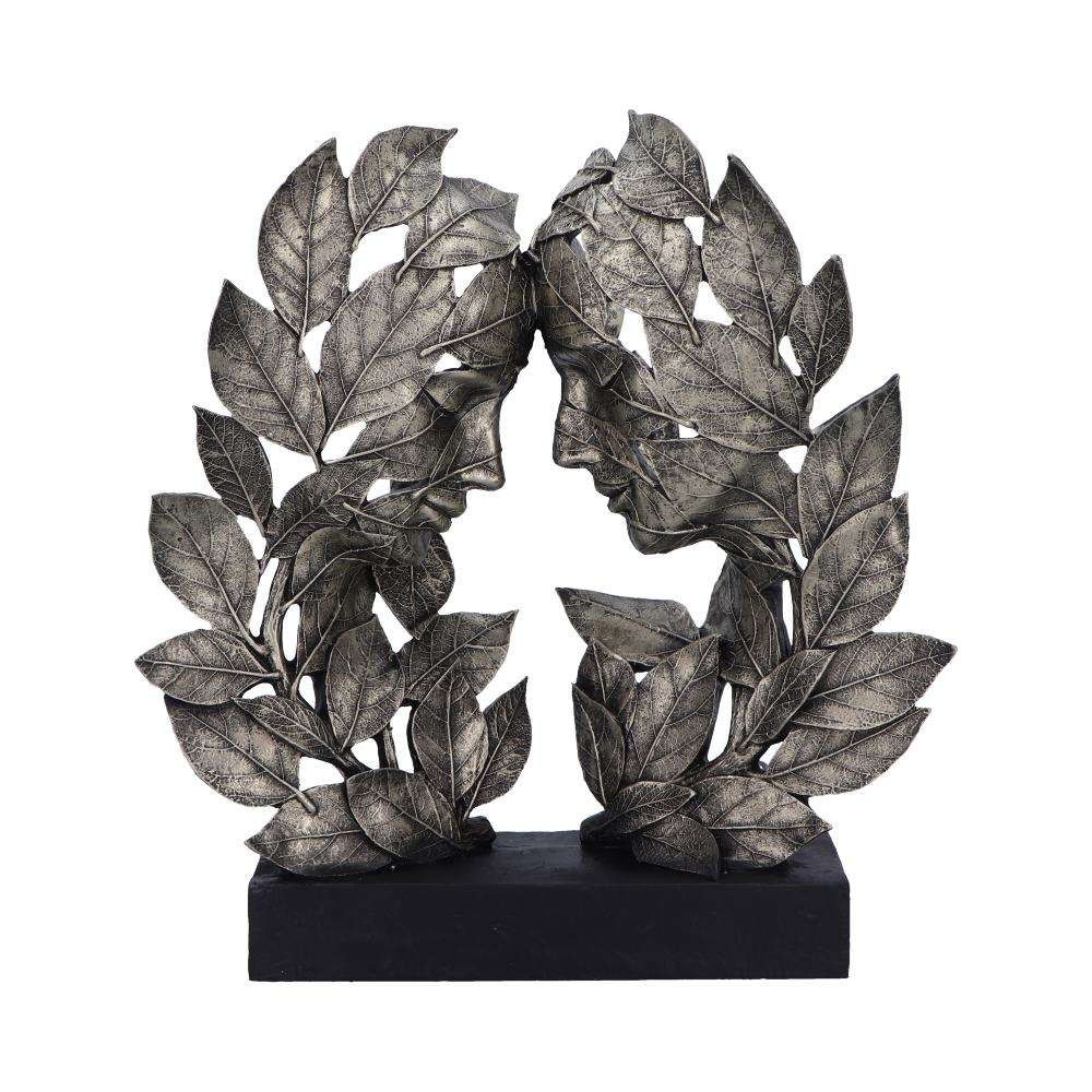 NATURAL EMOTION LOVE SILVER STATUA FIGURE NEMESIS NOW