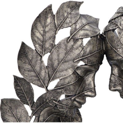 NATURAL EMOTION LOVE SILVER STATUA FIGURE NEMESIS NOW