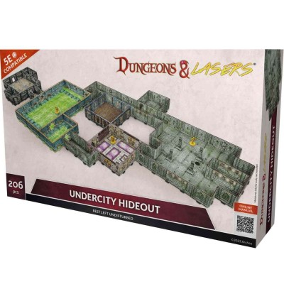 ARCHON STUDIO DUNGEONS AND LASERS UNDERCITY HIDEOUT AMBIENTAZIONE MINIATURES GAME