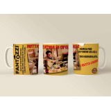 FANTOZZI FRITTATONA DI CIPOLLA TAZZA IN CERAMICA INFINITE STATUE