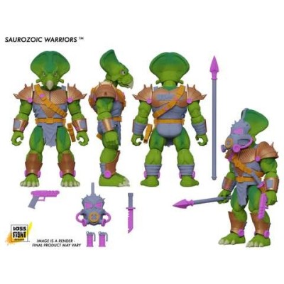 BOSS FIGHT STUDIO SAUROZOIC WARRIORS CERATOPSIAN GUARD ACTION FIGURE