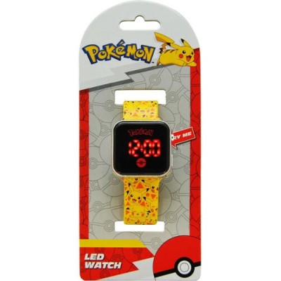 POKEMON PIKACHU OROLOGIO DIGITALE DA POLSO ACCUTIME WATCH