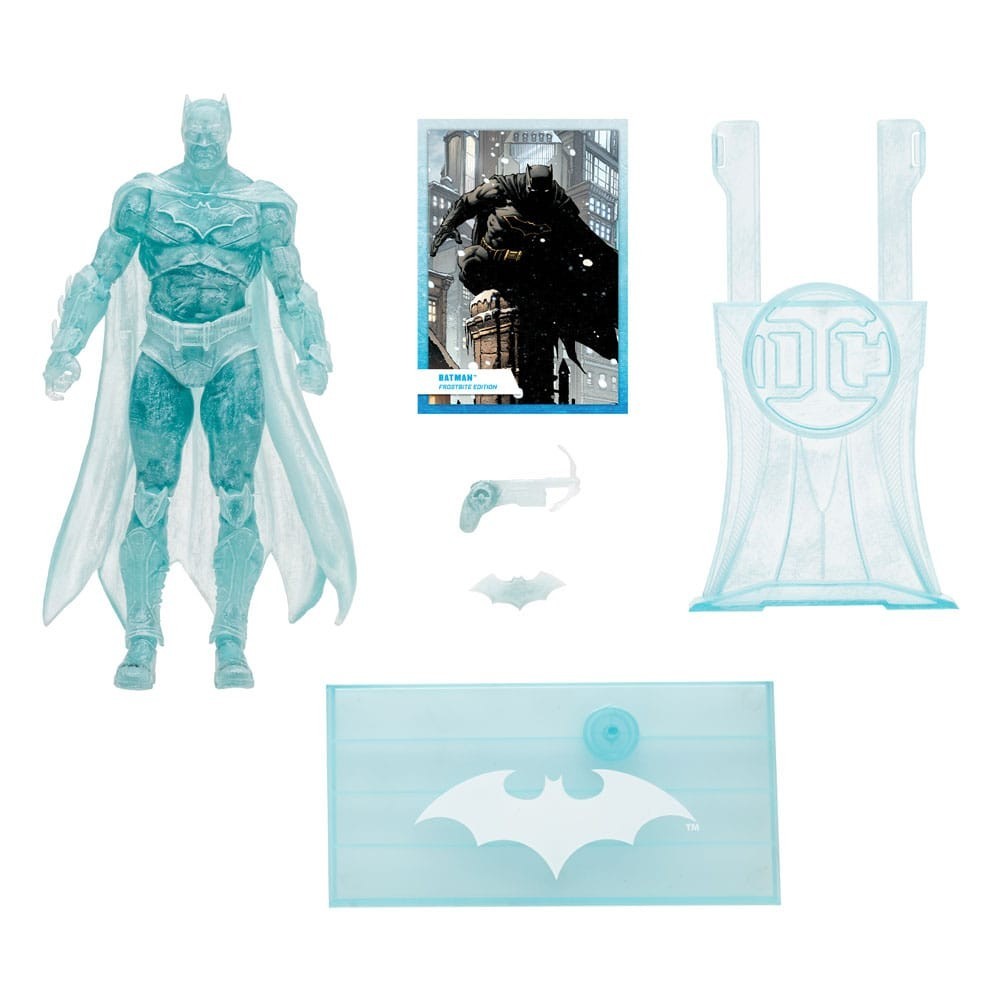 MC FARLANE DC MULTIVERSE BATMAN FROSTBITE EDITION GOLD LABEL ACTION FIGURE