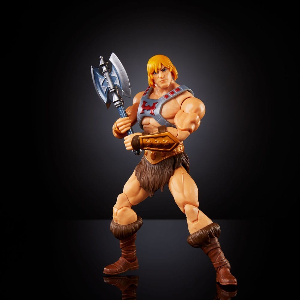 MASTERS OF THE UNIVERSE REVOLUTION BATTLE ARMOR HE-MAN ACTION FIGURE MATTEL