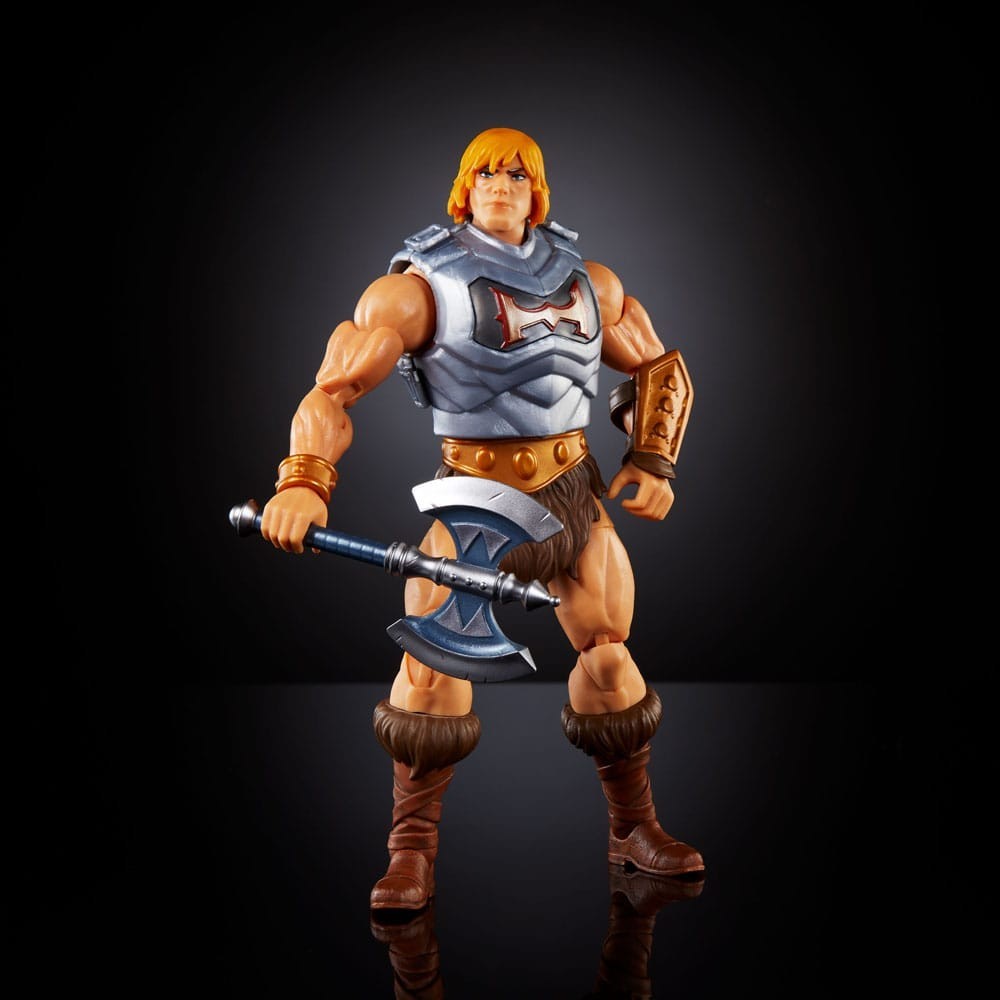 MASTERS OF THE UNIVERSE REVOLUTION BATTLE ARMOR HE-MAN ACTION FIGURE MATTEL