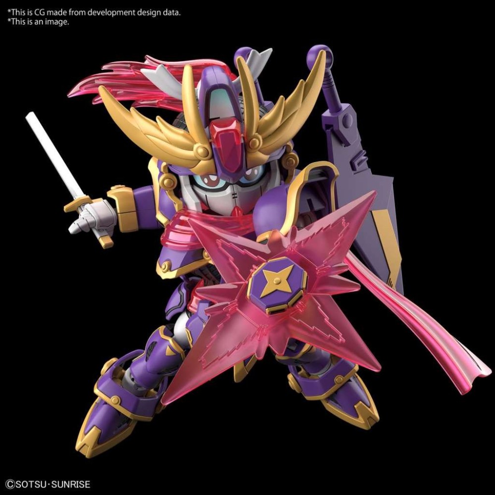 SD GUNDAM CROSS SILHOUETTE F-KUNOICHI KAI MODEL KIT ACTION FIGURE BANDAI