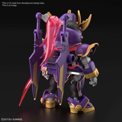 SD GUNDAM CROSS SILHOUETTE F-KUNOICHI KAI MODEL KIT ACTION FIGURE BANDAI