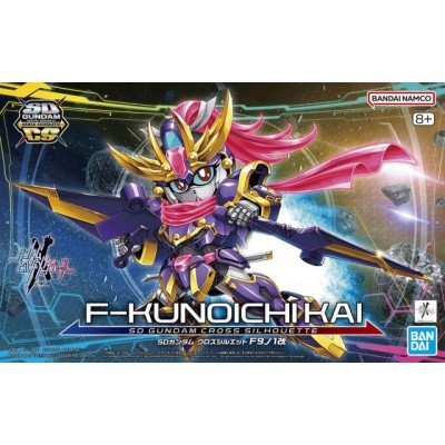 SD GUNDAM CROSS SILHOUETTE F-KUNOICHI KAI MODEL KIT ACTION FIGURE BANDAI