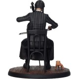 WEDNESDAY MERCOLEDI ADDAMS WITH CELLO AND THING STATUA FIGURE SD TOYS