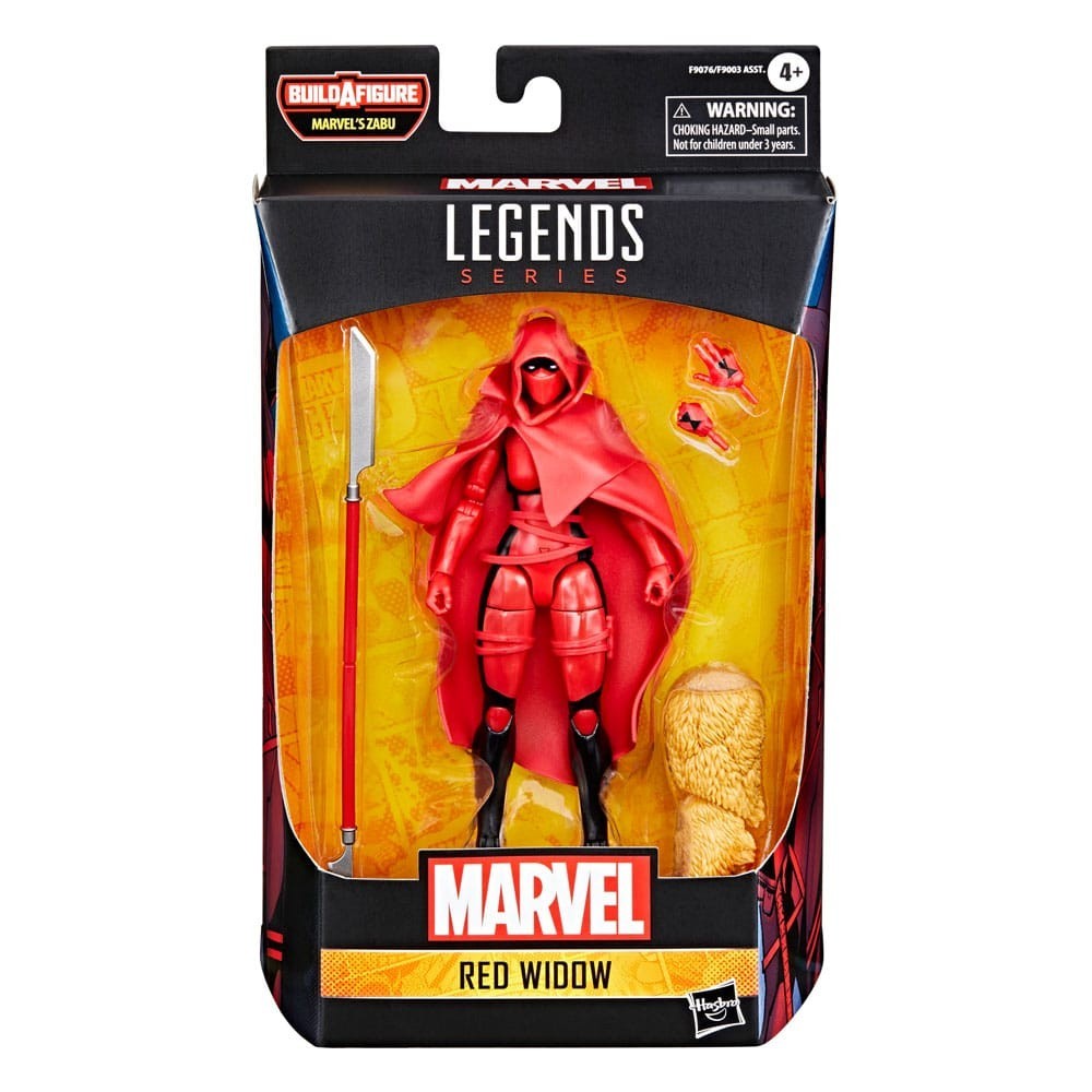 MARVEL LEGENDS RED WIDOW BAF ZABU ACTION FIGURE HASBRO