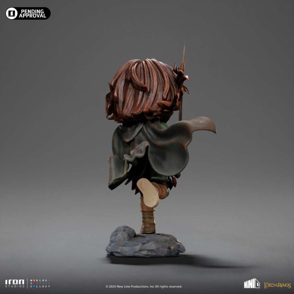 IL SIGNORE DEGLI ANELLI ARAGORN MINICO FIGURE STATUA IRON STUDIOS