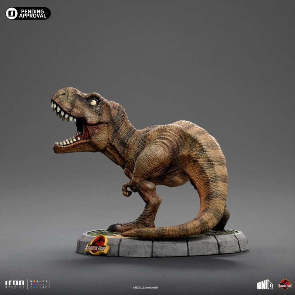 IRON STUDIOS JURASSIC PARK T-REX MINICO REGULAR FIGURE STATUE