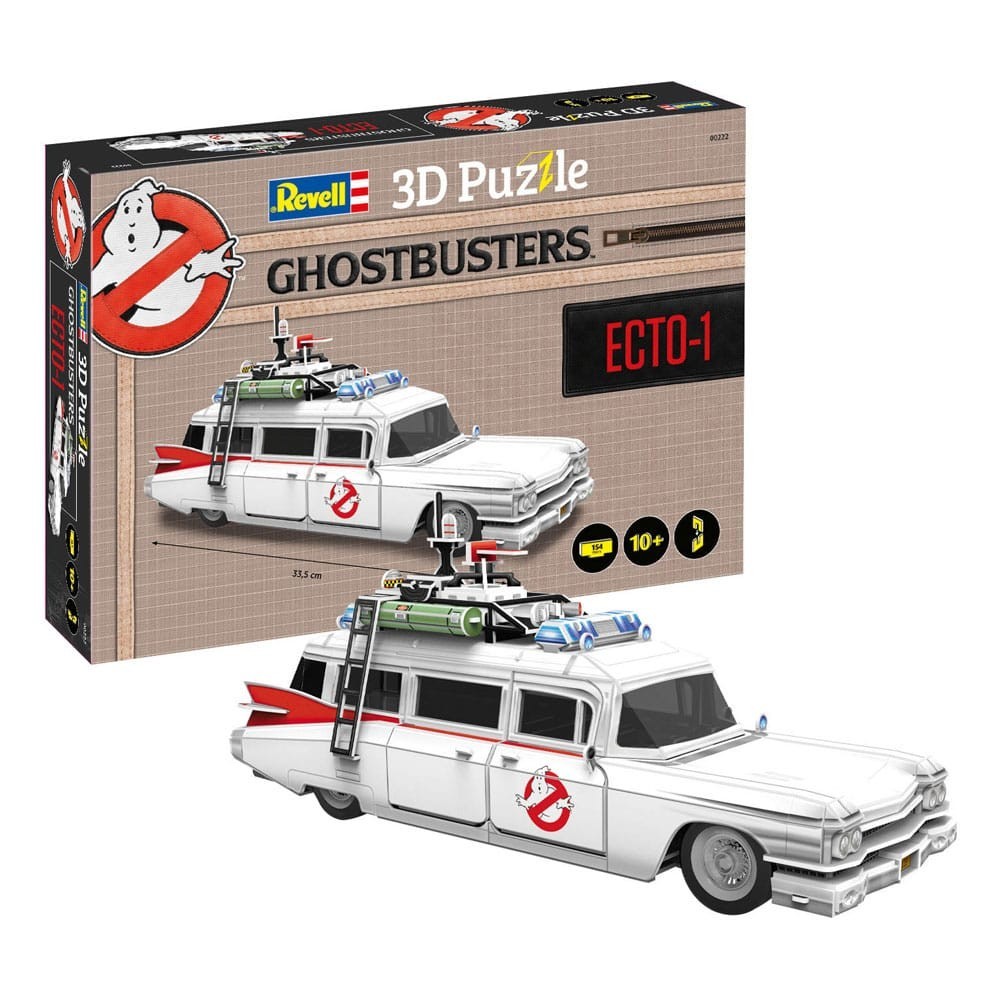 GHOSTBUSTERS ECTO-1 3D PUZZLE 120 PEZZI REVELL
