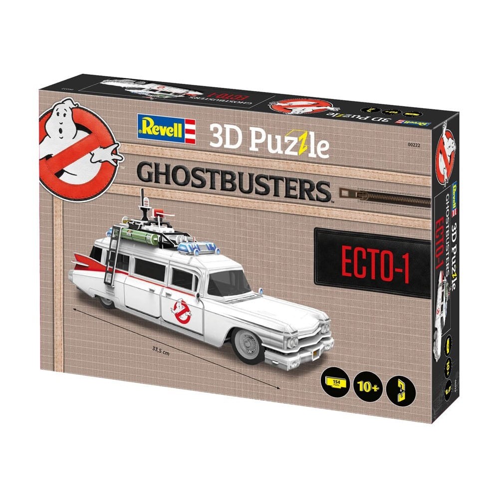 GHOSTBUSTERS ECTO-1 3D PUZZLE 120 PEZZI REVELL