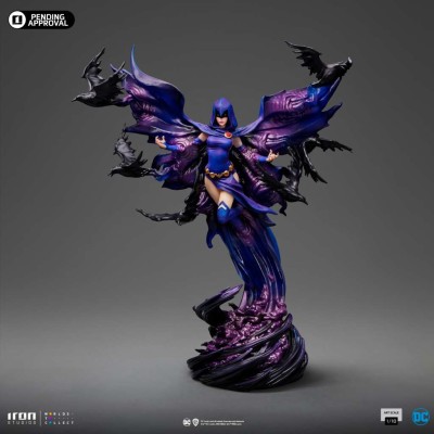 DC COMICS RAVEN ART SCALE 1/10 STATUA FIGURE IRON STUDIOS