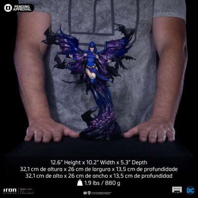 DC COMICS RAVEN ART SCALE 1/10 STATUA FIGURE IRON STUDIOS