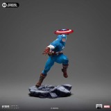 MARVEL COMICS INFINITY GAUNTLET CAPTAIN AMERICA ART SCALE 1/10 STATUA FIGURE IRON STUDIOS