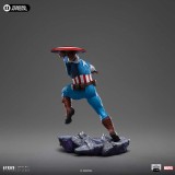 IRON STUDIOS INFINITY GAUNTLET MARVEL COMICS CAPTAIN AMERICA STATUE ART SCALE 1/10 FIGURE