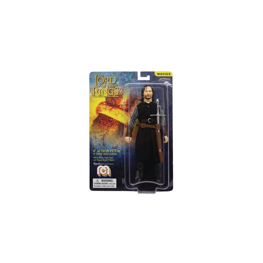 IL SIGNORE DEGLI ANELLI ARAGORN ACTION FIGURE MEGO CORPORATION